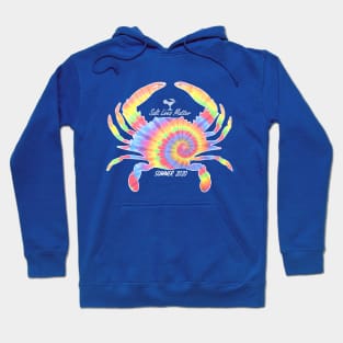 Tie Dye Crab Salt Lives Matter Social Distancing Summer 2020 Hoodie